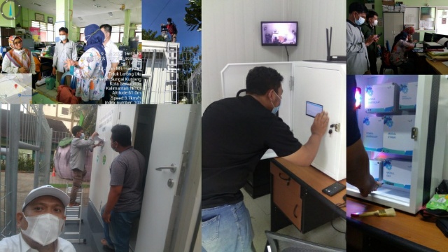 Bersama KLHK, Lakukan Perawatan Pemantau Kualitas Udara